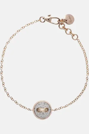 Pomellato Armband Pom Pom Dot aus 18kt Rosé mit Perlmutt und Diamanten