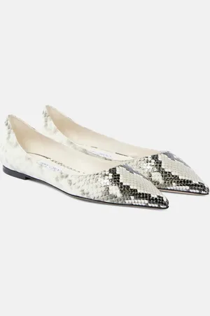 Jimmy Choo Ballerinas Love aus Leder