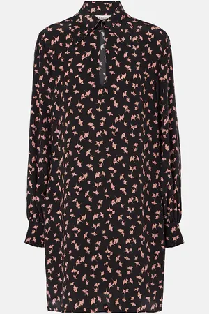 Chloé Chloé Minikleid aus Seidenchiffon