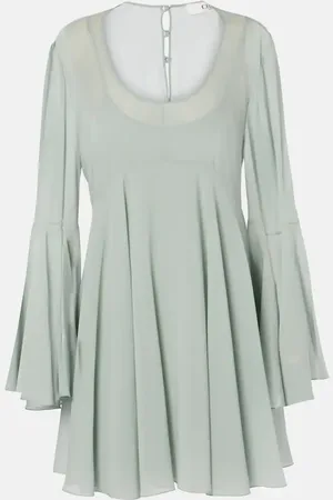 Chloé Chloé Minikleid aus Seidenchiffon