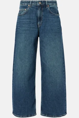 AG Jeans High-Rise Wide-Leg Jeans