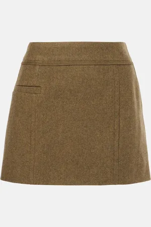 Victoria Beckham Minirock aus Wolle