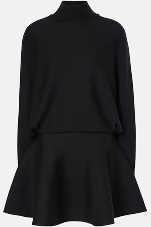 Alaïa Alaïa Minikleid aus einem Wollgemisch