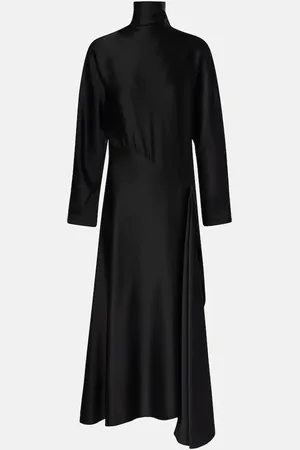 Alaïa Alaïa Midikleid aus Satin