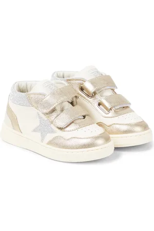 Golden Goose Verzierte Sneakers June Basket aus Leder