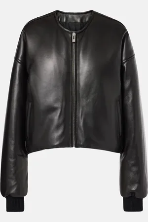 Alaïa Alaïa Bomberjacke aus Leder
