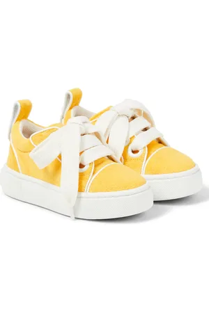 Christian Louboutin Sneakers Toy Toy aus Frottee mit Leder