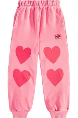 Jelly Mallow Bedruckte Jogginghose aus Baumwoll-Jersey
