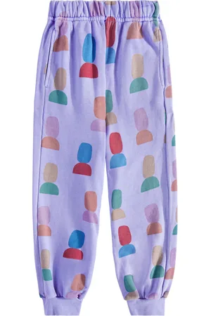 Jelly Mallow Bedruckte Jogginghose aus Baumwoll-Jersey