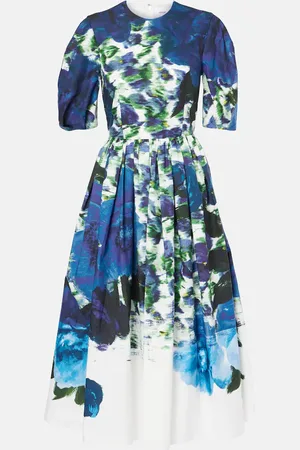 Erdem Midikleid aus Baumwolle