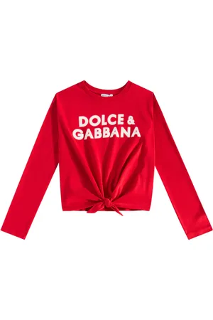 Dolce & Gabbana Top aus Baumwoll-Jersey