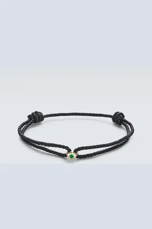 Octavia Elizabeth Armband Parachute Nesting Gem mit 18kt Gelbgold und Smaragd