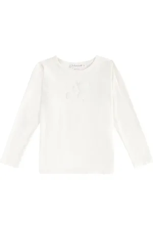 BONPOINT Verziertes Longsleeve Gracieuse aus Baumwolle