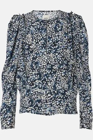 Isabel Marant Bluse Zarga aus einem Seidengemisch