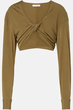 CHRISTOPHER ESBER Cropped-Top Vivenda aus Jersey