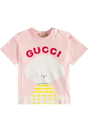 Gucci Baby Bedrucktes T-Shirt aus Baumwoll-Jersey