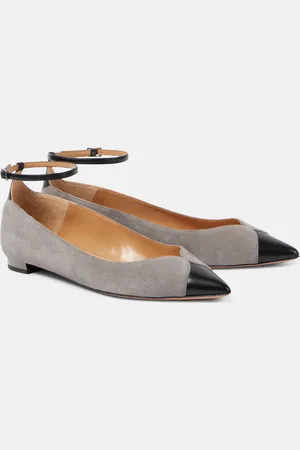 Aquazzura Ballerinas Pinot aus Veloursleder