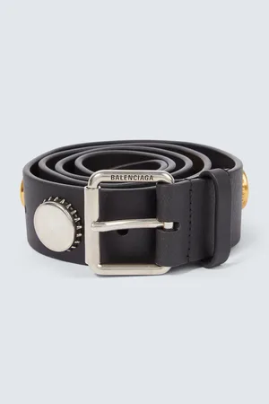 Balenciaga Verzierter Gürtel aus Leder