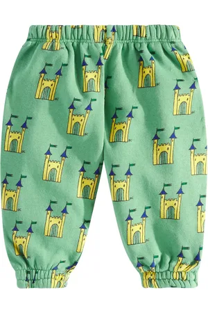 Bobo Choses Baby Jogginghose Faraway Castle aus Baumwolle