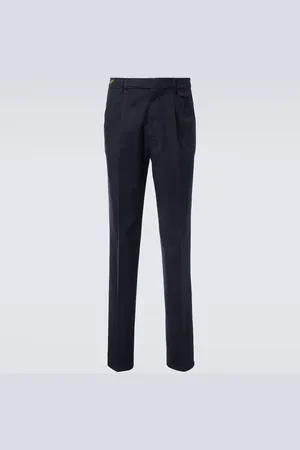 Brunello Cucinelli Mid-Rise-Chinohose aus einem Baumwollgemisch