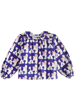 Bobo Choses Bluse Fairy Dog aus einem Baumwollgemisch