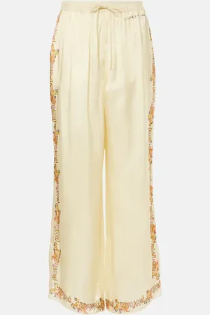 Marni Bedruckte Hose aus Satin