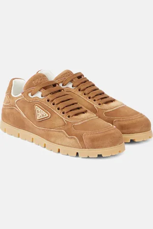 Prada Sneakers Trail aus Veloursleder