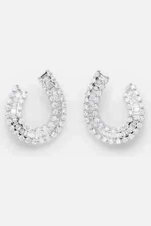 BUCHERER FINE JEWELLERY Ohrringe aus 18kt Weißgold mit Diamanten