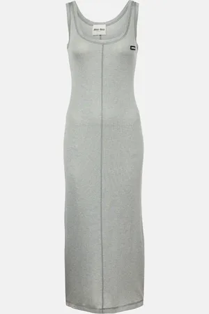 Miu Miu Midikleid aus Seide