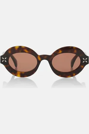 Alaïa Alaïa Runde Sonnenbrille Petal