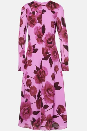 Erdem Midikleid aus Crêpe