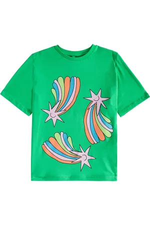Stella McCartney Bedrucktes T-Shirt aus Baumwoll-Jersey