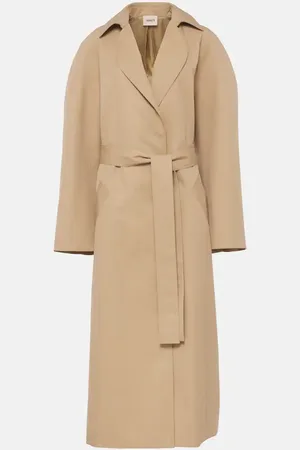 Khaite Trenchcoat Roth aus Baumwoll-Twill