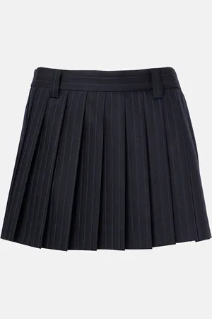 Miu Miu Minirock aus einem Wollgemisch