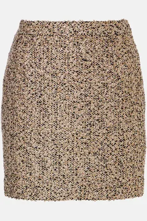 Alessandra Rich Minirock aus Tweed