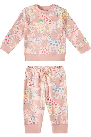 Stella McCartney Baby Bedruckter Jogginganzug aus Baumwolle