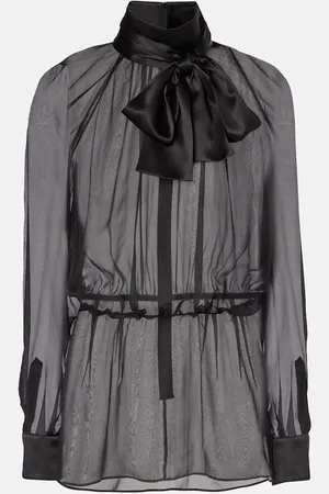 Dolce & Gabbana Bluse aus Seidenchiffon