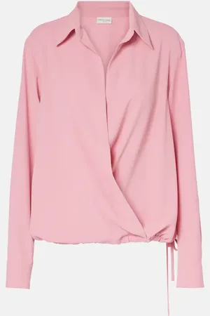 DRIES VAN NOTEN Bluse aus Crêpe