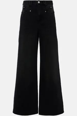 Isabel Marant Wide-Leg Jeans Lemony