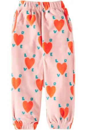 Jelly Mallow Jogginghose Love Fleece