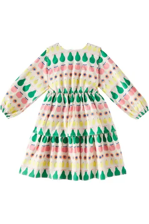 Jelly Mallow Bedrucktes Kleid Fruity aus Baumwolle