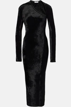 Alaïa Alaïa Midikleid aus Samt