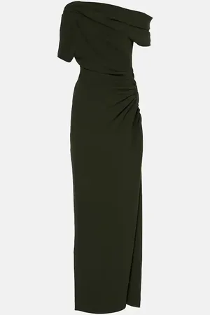 Simkhai One-Shoulder-Robe Kally aus Crêpe
