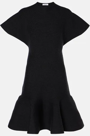Alaïa Alaïa Minikleid aus einem Wollgemisch