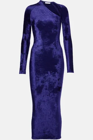 Alaïa Alaïa Midikleid aus Samt
