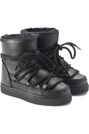 INUIKII Schneestiefel Grape aus Lederimitat