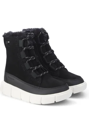 sorel Schneestiefel Explorer III Lace aus Veloursleder