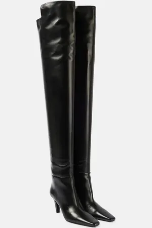 Saint Laurent Overknee-Stiefel Jill 75 aus Leder