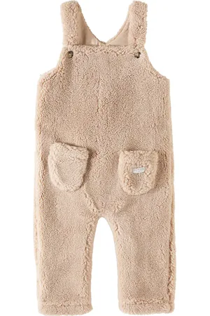 Donsje Baby Latzhose Malur aus Teddyfleece
