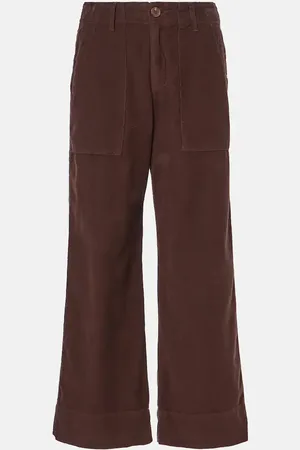 Velvet Weite Cropped-Hose Vera aus Cord